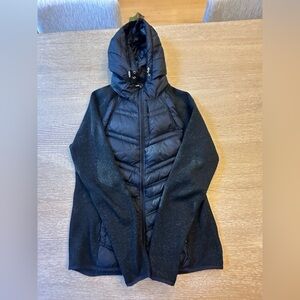 Michael Kors Women’s Black Hooded Puffer Jacket size Small